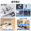 Purple cordless vacuum cleaner for both vacuuming and blowing, portable washing machine and engraving machine accessories details Picture